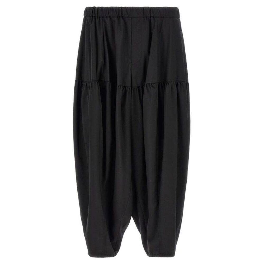 Comme Des Garcons Black Men Barrel Leg Pants